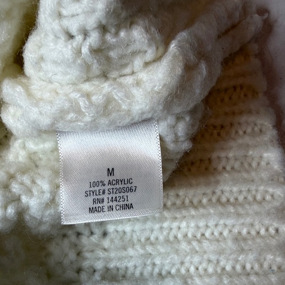 Harper Heritage Cable Knit Sweater Size M - Picture 5 of 8